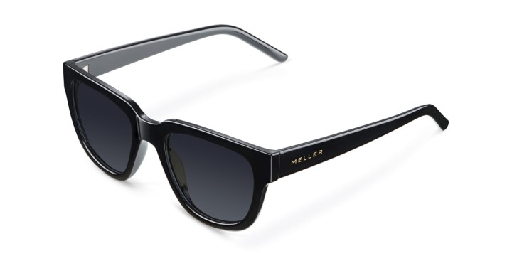 Okulary kwadratowe damskie Meller Harare All Black