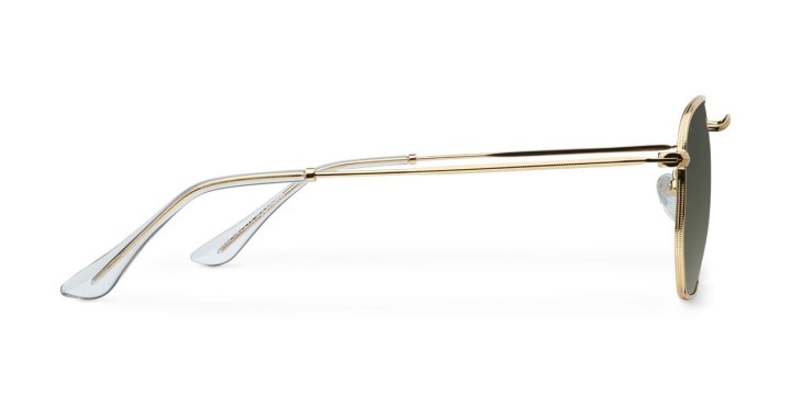 okulary metalowe złote, Okulary Meller Eyasi Gold Olive