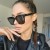 okulary damskie oversize, Meller Shaira All Black