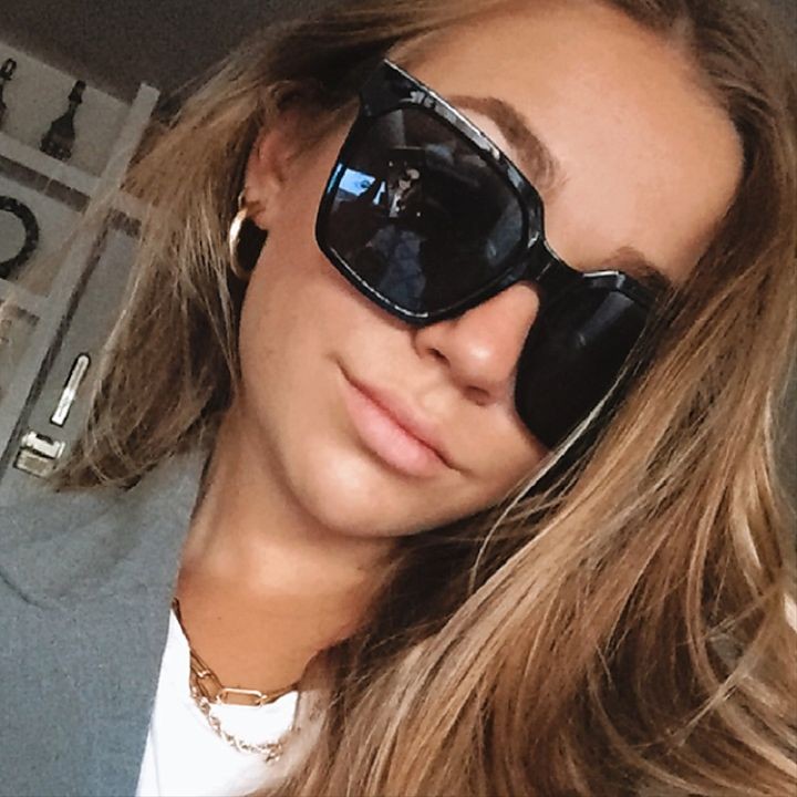 markowe okulary oversize, Meller Shaira All Black