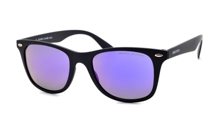 Okulary Arctica S-240D Wayfarer fioletowe