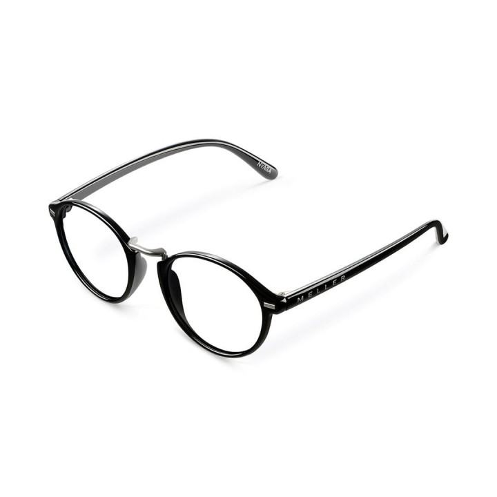 Meller Blue Light Nyasa Black  okulary blokujące światło niebieskie