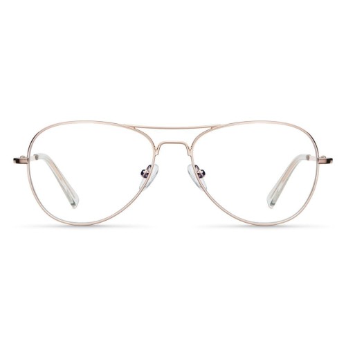 Okulary Meller Blue Light Ashia Rose Gold