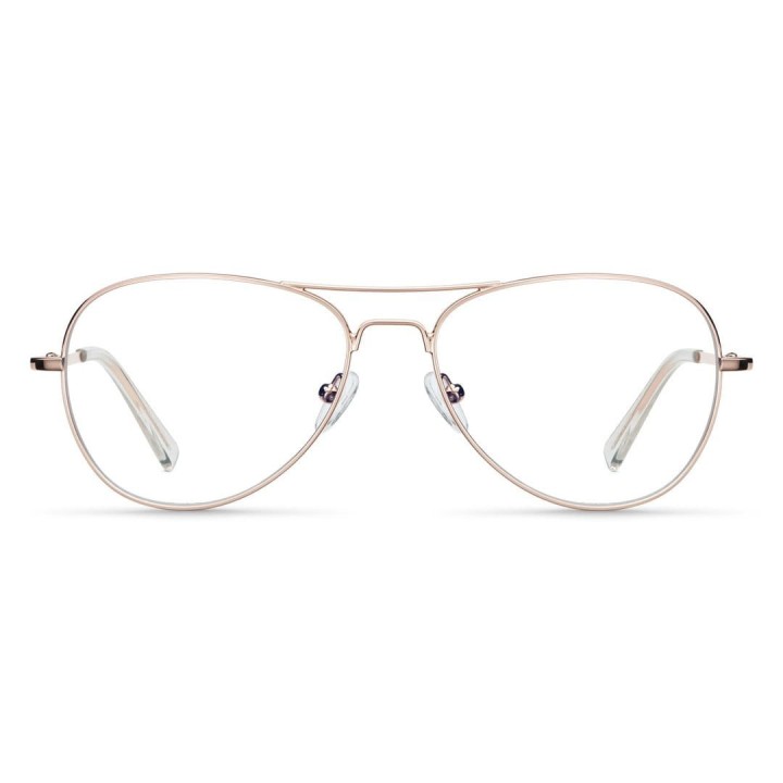 Okulary Meller Blue Light Ashia Rose Gold