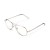 Meller Blue Light Ashia Rose Gold okulary aviatory zerówki