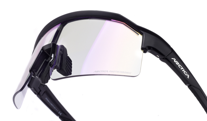 Okulary Arctica S-346FR z fotochromem 1-3 i kolorową powłoką revo