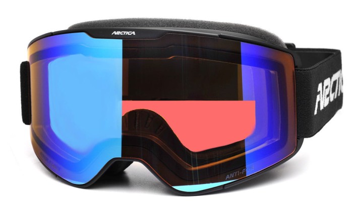 Gogle narciarskie  Arctica G-116 A szyby różowe niebieskie revo