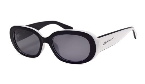 Okulary owalne Arctica S-367A z polaryzacją czarno-białe