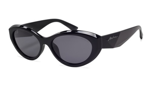 Okulary Arctica S-368 czarne damskie kocie polaryzacyjne