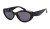 Okulary Arctica S-368 czarne damskie kocie polaryzacyjne